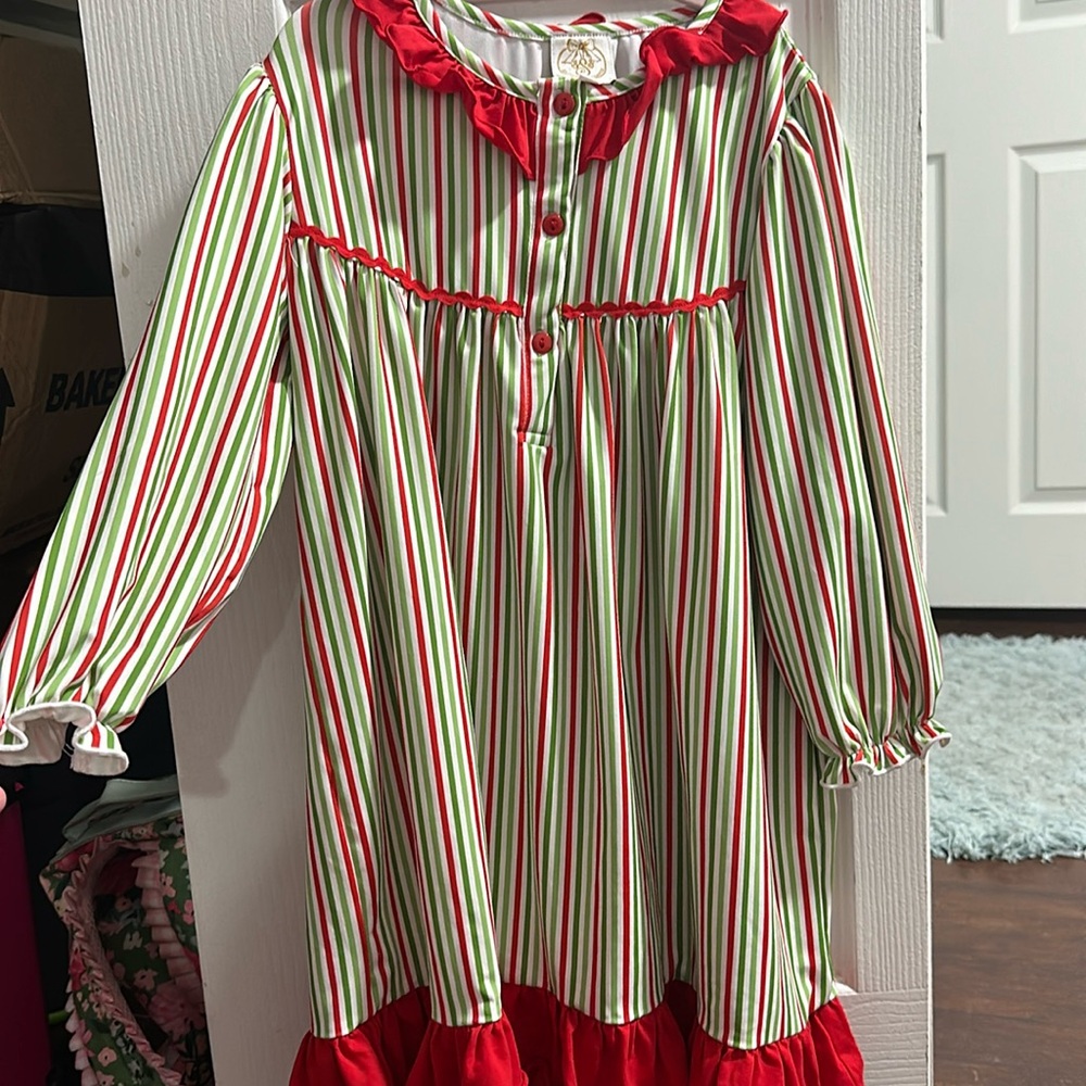 Kids Christmas Pajamas Nightgown